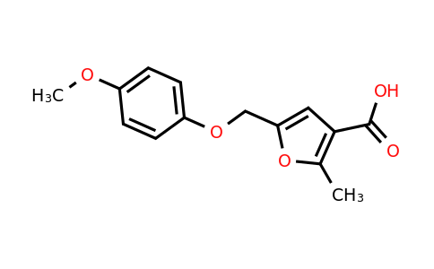 CAS 735336-36-4 | 5-[(4-methoxyphenoxy)methyl]-2-methylfuran-3-carboxylic acid