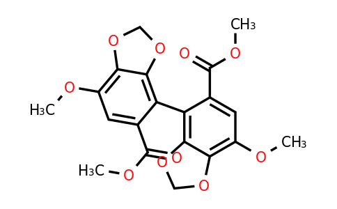 CAS 73536-69-3 | Dimethyl 7,7'-dimethoxy-[4,4'-bibenzo[d][1,3]dioxole]-5,5'-dicarboxylate