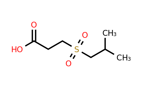 CAS 73547-13-4 | 3-(2-Methylpropanesulfonyl)propanoic acid