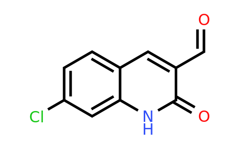 CAS 73568-43-1 | 7-Chloro-2-oxo-1,2-dihydroquinoline-3-carbaldehyde