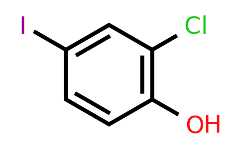 CAS 7357-66-6 | 2-Chloro-4-iodophenol