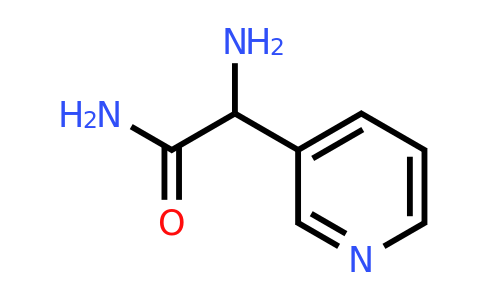 CAS 736091-66-0 | 2-Amino-2-(pyridin-3-yl)acetamide