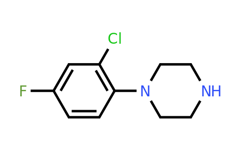 CAS 736122-94-4 | 1-(2-chloro-4-fluorophenyl)piperazine
