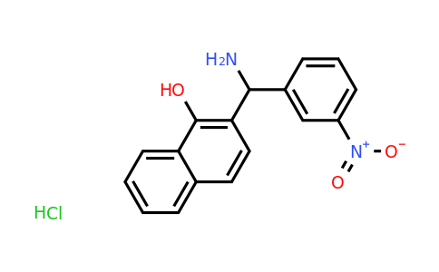 CAS 736173-14-1 | 2-[Amino-(3-nitro-phenyl)-methyl]-naphthalen-1-OL hydrochloride
