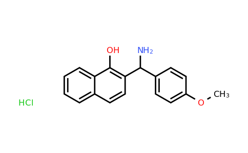 CAS 736173-20-9 | 2-[Amino-(4-methoxy-phenyl)-methyl]-naphthalen-1-OL hydrochloride