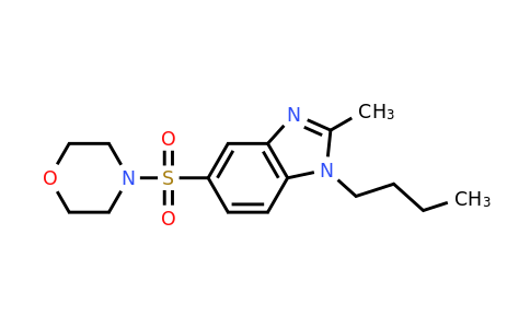 CAS 736188-82-2 | 1-butyl-2-methyl-5-(morpholine-4-sulfonyl)-1H-1,3-benzodiazole