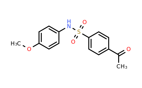 CAS 736948-73-5 | 4-Acetyl-N-(4-methoxyphenyl)benzenesulfonamide