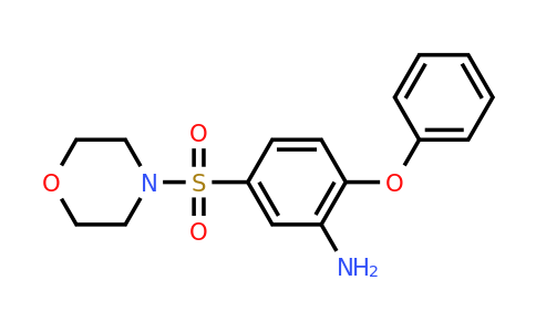 CAS 736948-90-6 | 5-(morpholine-4-sulfonyl)-2-phenoxyaniline