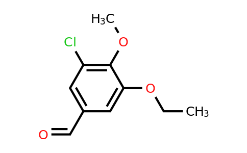 CAS 736948-97-3 | 3-chloro-5-ethoxy-4-methoxybenzaldehyde