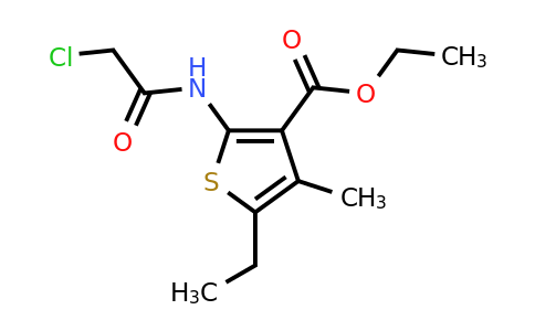 CAS 736960-62-6 | ethyl 2-(2-chloroacetamido)-5-ethyl-4-methylthiophene-3-carboxylate