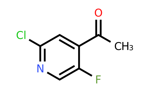 CAS 736990-31-1 | 1-(2-Chloro-5-fluoropyridin-4-YL)ethanone