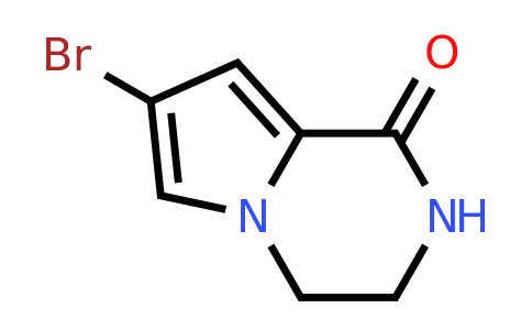 CAS 736990-40-2 | 7-Bromo-3,4-dihydropyrrolo[1,2-a]pyrazin-1(2H)-one
