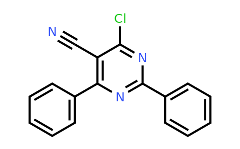 CAS 737-53-1 | 4-Chloro-2,6-diphenylpyrimidine-5-carbonitrile