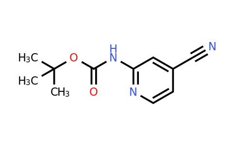 CAS 737000-78-1 | 2-(Boc-amino)-4-cyanopyridine