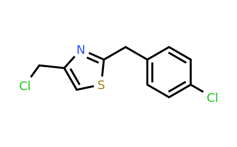CAS 73765-41-0 | 4-(Chloromethyl)-2-[(4-chlorophenyl)methyl]-1,3-thiazole