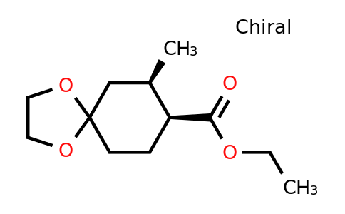 CAS 73831-19-3 | ethyl cis-7-methyl-1,4-dioxaspiro[4.5]decane-8-carboxylate