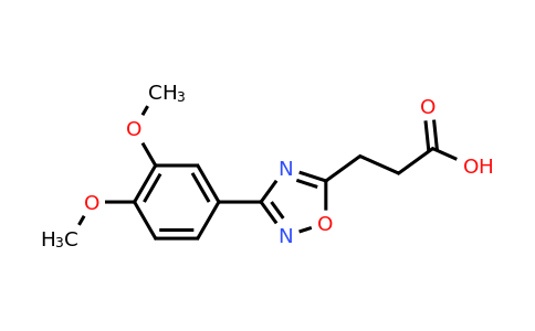 CAS 738593-99-2 | 3-[3-(3,4-dimethoxyphenyl)-1,2,4-oxadiazol-5-yl]propanoic acid