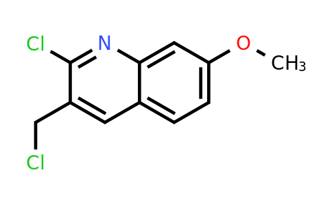 CAS 73863-49-7 | 2-Chloro-3-(chloromethyl)-7-methoxyquinoline