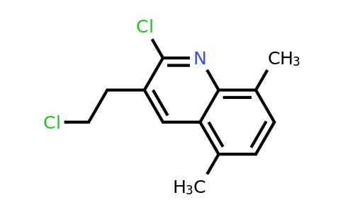 CAS 73930-69-5 | 2-Chloro-3-(2-chloroethyl)-5,8-dimethylquinoline