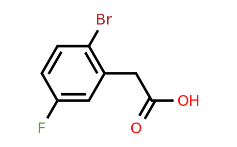 CAS 739336-26-6 | 2-(2-bromo-5-fluorophenyl)acetic acid
