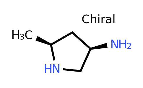 CAS 739340-25-1 | (3R,5S)-5-methylpyrrolidin-3-amine