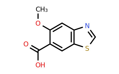 CAS 739365-25-4 | 5-Methoxybenzo[D]thiazole-6-carboxylic acid