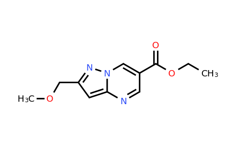 CAS 739366-04-2 | Ethyl 2-(methoxymethyl)pyrazolo[1,5-A]pyrimidine-6-carboxylate