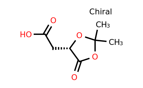 CAS 73991-95-4 | (S)-2-(2,2-Dimethyl-5-oxo-1,3-dioxolan-4-yl)acetic acid