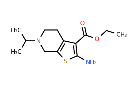 CAS 74022-33-6 | ethyl 2-amino-6-(propan-2-yl)-4H,5H,6H,7H-thieno[2,3-c]pyridine-3-carboxylate