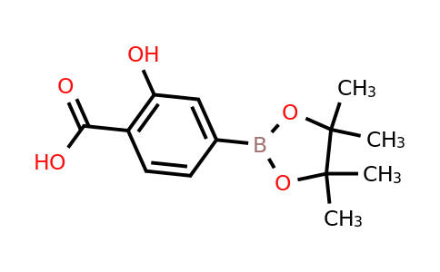 CAS 741698-75-9 | 2-Hydroxy-4-(4,4,5,5-tetramethyl-1,3,2-dioxaborolan-2-YL)benzoic acid