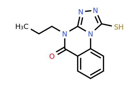 CAS 741731-79-3 | 4-propyl-1-sulfanyl-4H,5H-[1,2,4]triazolo[4,3-a]quinazolin-5-one