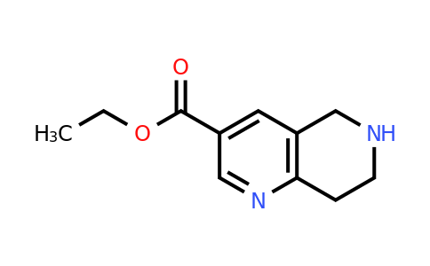 CAS 741736-93-6 | 5,6,7,8-Tetrahydro-[1,6]naphthyridine-3-carboxylic acid ethyl ester