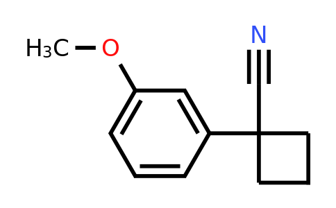 CAS 74205-15-5 | 1-(3-methoxyphenyl)cyclobutane-1-carbonitrile