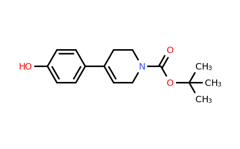 CAS 742067-11-4 | tert-butyl 4-(4-hydroxyphenyl)-1,2,3,6-tetrahydropyridine-1-carboxylate