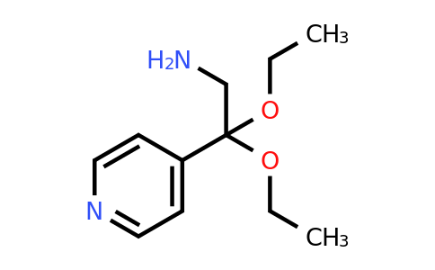 CAS 74209-44-2 | 2,2-Diethoxy-2-(pyridin-4-yl)ethanamine