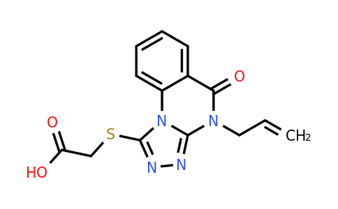 CAS 742094-79-7 | 2-{[5-oxo-4-(prop-2-en-1-yl)-4H,5H-[1,2,4]triazolo[4,3-a]quinazolin-1-yl]sulfanyl}acetic acid