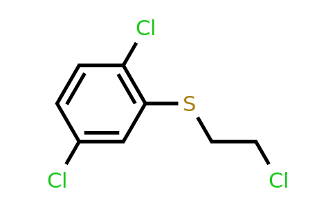 CAS 742104-71-8 | 1,4-dichloro-2-[(2-chloroethyl)sulfanyl]benzene