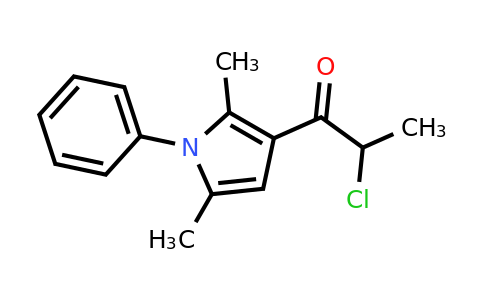 CAS 742118-86-1 | 2-Chloro-1-(2,5-dimethyl-1-phenyl-1H-pyrrol-3-yl)propan-1-one