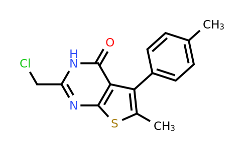 CAS 742120-00-9 | 2-(chloromethyl)-6-methyl-5-(4-methylphenyl)-3H,4H-thieno[2,3-d]pyrimidin-4-one