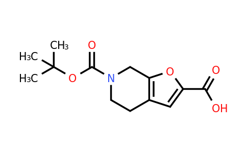 CAS 742695-32-5 | 6-(Tert-butoxycarbonyl)-4,5,6,7-tetrahydrofuro[2,3-C]pyridine-2-carboxylic acid
