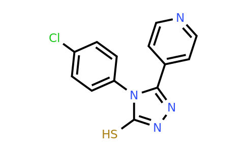 CAS 74270-76-1 | 4-(4-chlorophenyl)-5-(pyridin-4-yl)-4H-1,2,4-triazole-3-thiol