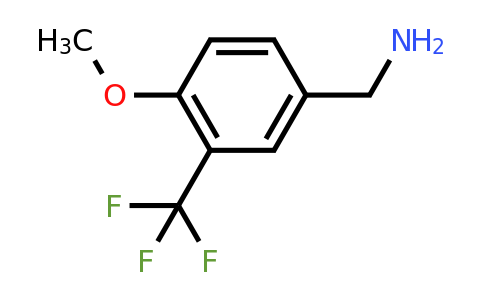 CAS 743408-04-0 | (4-Methoxy-3-(trifluoromethyl)phenyl)methanamine