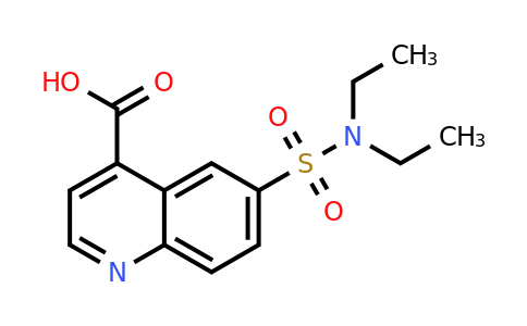 CAS 743435-37-2 | 6-Diethylsulfamoyl-quinoline-4-carboxylic acid