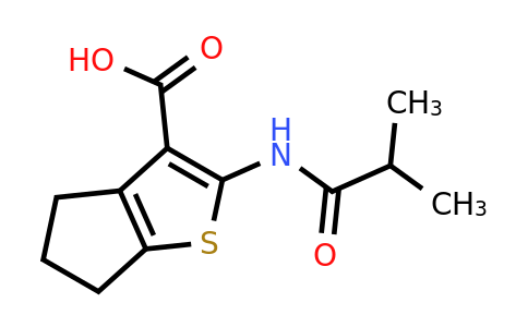 CAS 743439-31-8 | 2-(2-methylpropanamido)-4H,5H,6H-cyclopenta[b]thiophene-3-carboxylic acid