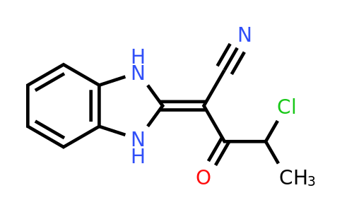 CAS 743442-02-6 | 4-chloro-2-(2,3-dihydro-1H-1,3-benzodiazol-2-ylidene)-3-oxopentanenitrile