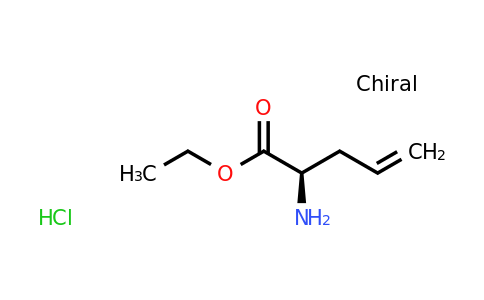 CAS 743442-77-5 | (2R)-2-Amino-pent-4-enoic acid ethyl ester hydrogen chloride