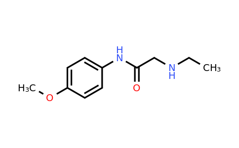 CAS 743444-49-7 | 2-(Ethylamino)-N-(4-methoxyphenyl)acetamide