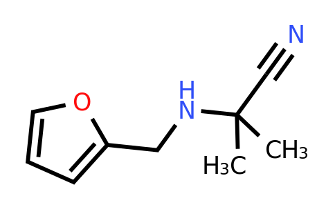 CAS 743444-74-8 | 2-{[(furan-2-yl)methyl]amino}-2-methylpropanenitrile