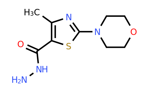 CAS 743444-75-9 | 4-methyl-2-(morpholin-4-yl)-1,3-thiazole-5-carbohydrazide
