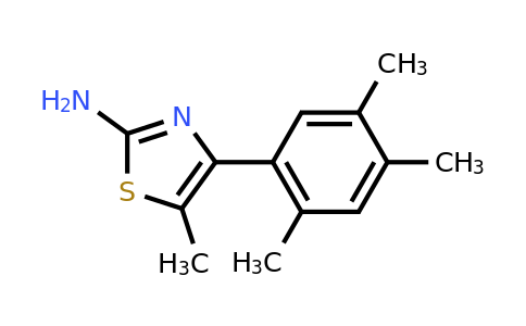 CAS 743444-80-6 | 5-methyl-4-(2,4,5-trimethylphenyl)-1,3-thiazol-2-amine